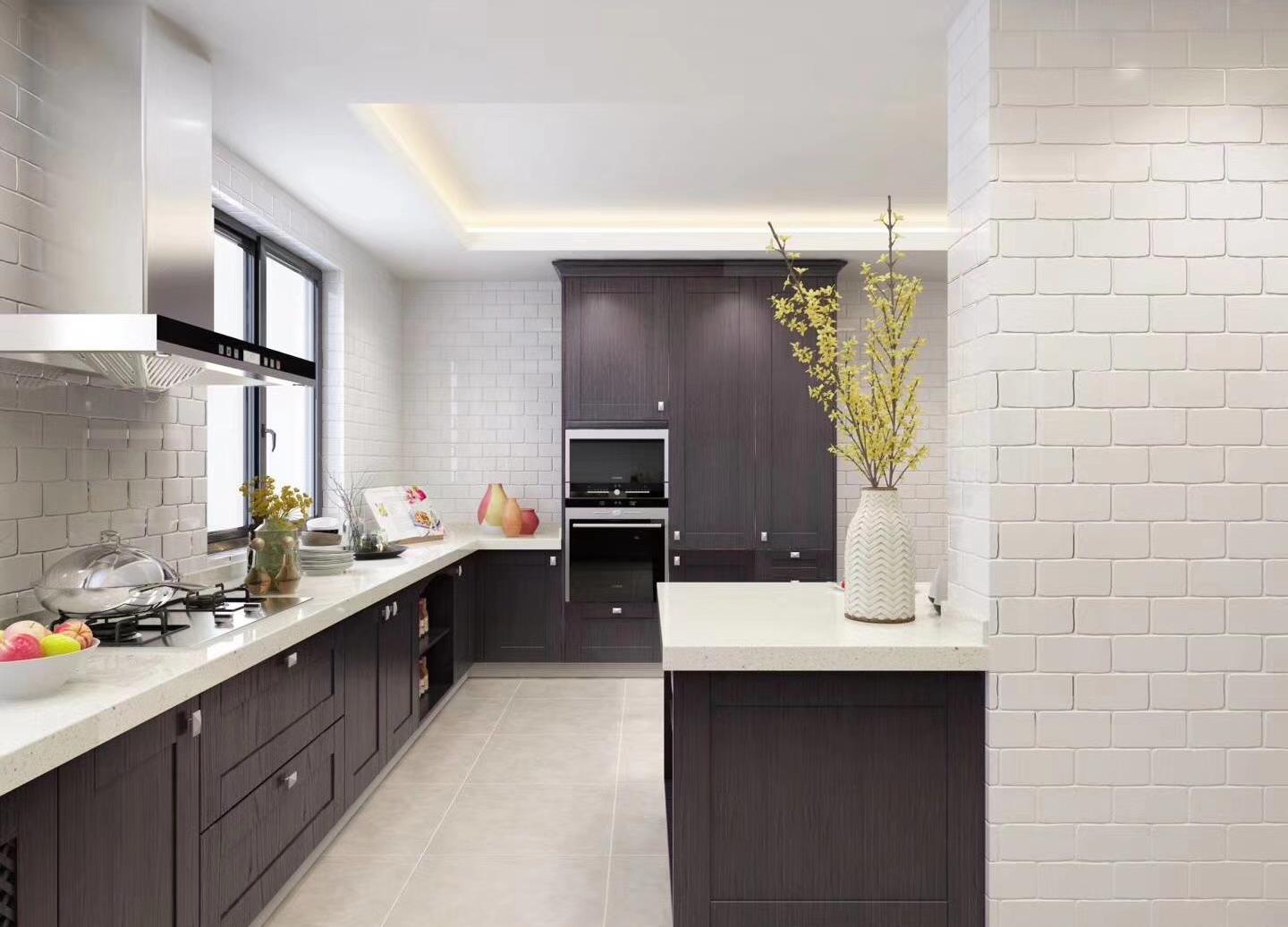 waterproof PVC kitchen cabinet