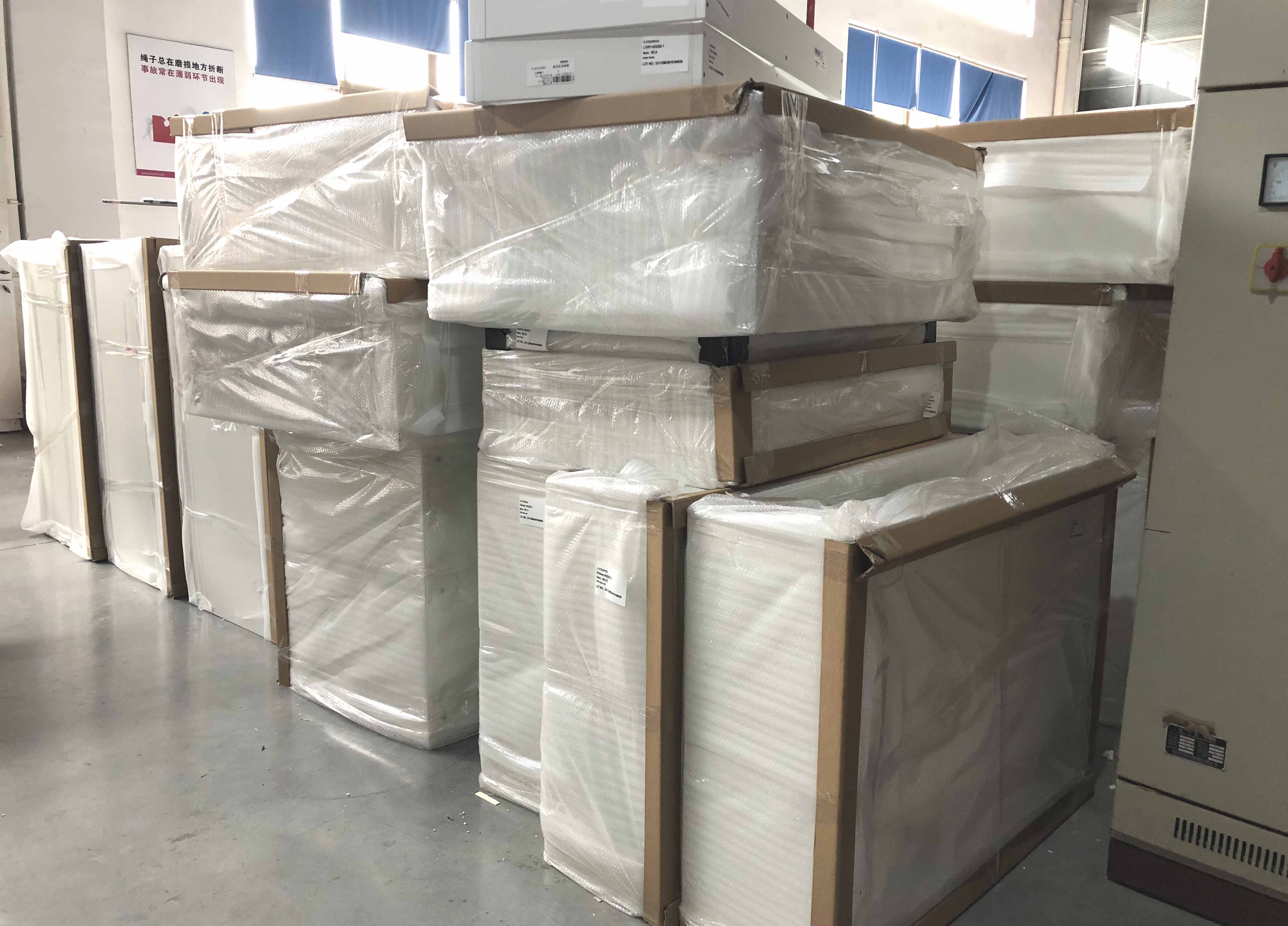 assembled packing