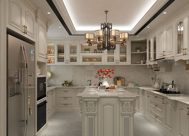 cherry wood kitchen cabinets