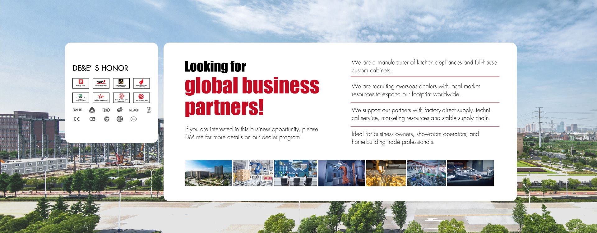 Looking fo rglobal business partners