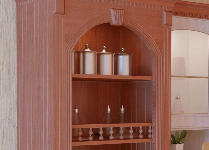 American Style PVC Kitchen Cabinet