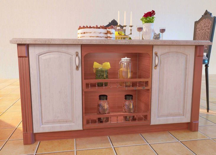 American Style PVC Kitchen Cabinet