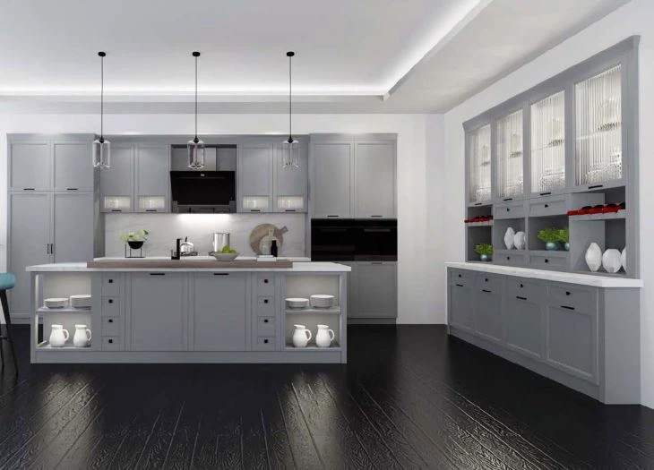 Nordic European Elegant Full House Cabinet Design