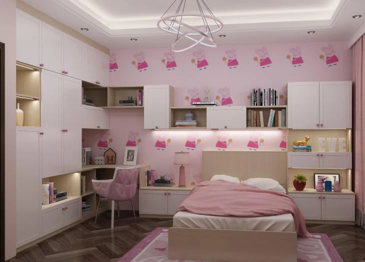 Kids Room Storage Wardrobe
