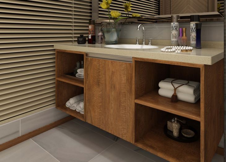 Modern Floating Bathroom Cabinet