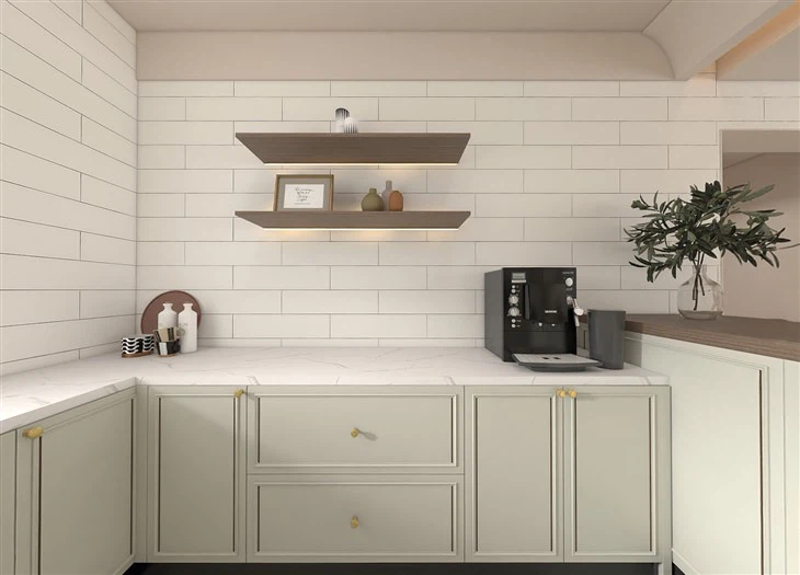 White Shaker Kitchen Cabinets