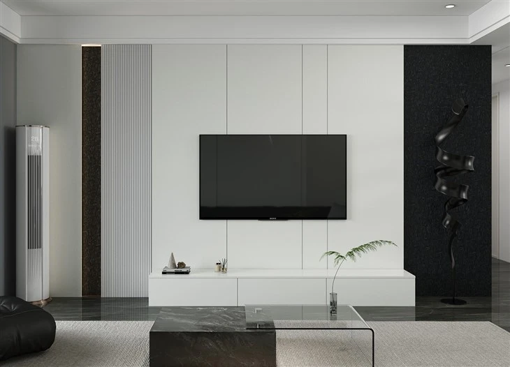 White Entertainment Center factory